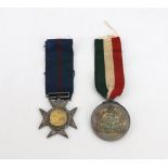 A Bombay Baroda & Central India Railway Volunteer Rifle Corps medal Regimental Rifle Meeting won by