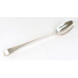 A George III silver Old English pattern basting spoon, George Smith & William Fearn, London 1790,