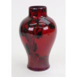 A Royal Doulton Sung flambé vase, by F.