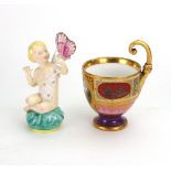 A Royal Worcester porcelain figure 'Butterfly' modelled by Anne Acheson,