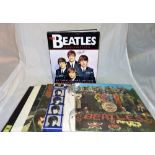 Entertainment; Beatles interest vinyl records, comprising; 'Hard Days Night PMC1230',