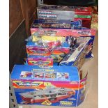 Toys; Micro Machines and Transformers, some boxed.