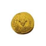 A Byzantine Empire Phocas AD 602-610, gold solidus, Constantinople Mint.