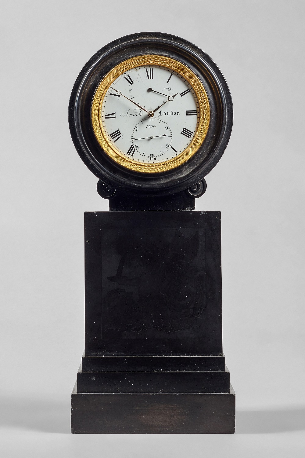 THE PAKENHAM ARNOLD A rare eight-day mantel chronometer By John Roger Arnold, London, No.