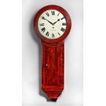 A Regency mahogany 'Norfolk' drop-dial wall timepiece By Matthew Read, Aylsham,