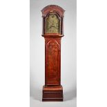 A late George II walnut and chequer strung longcase clock By William Skeggs, Rotherhith,