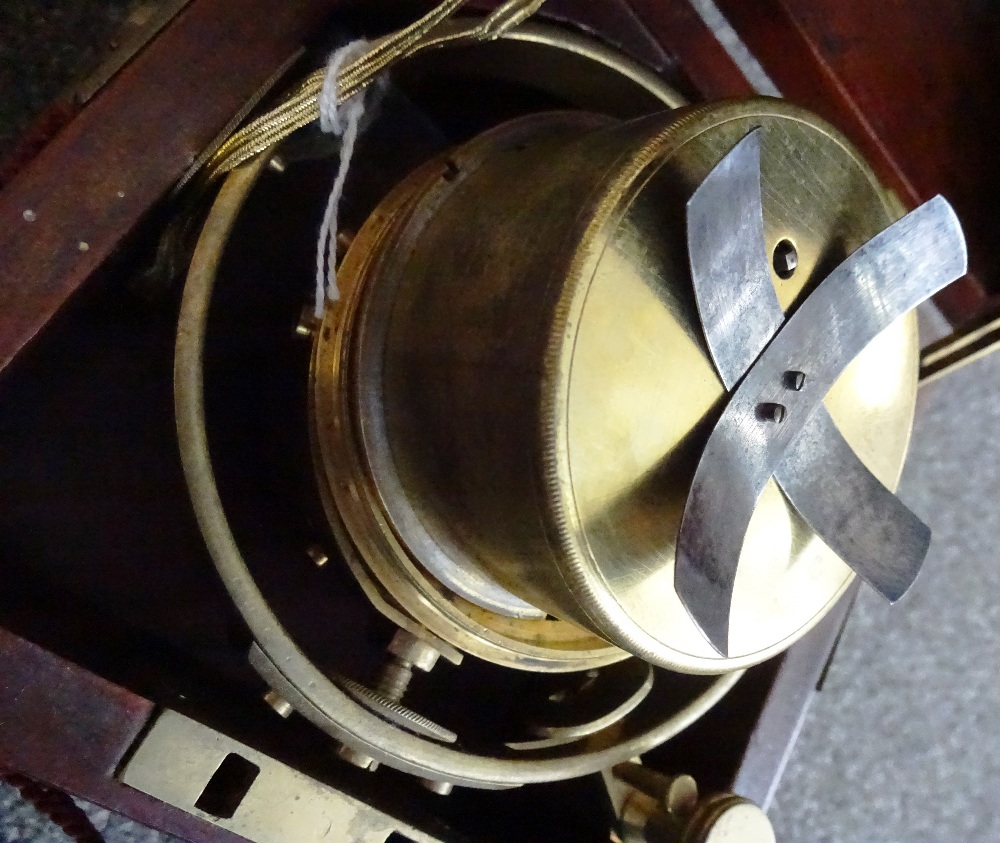 A small mahogany cased two-day marine chronometer By Parkinson & Frodsham, London, No. - Image 9 of 12