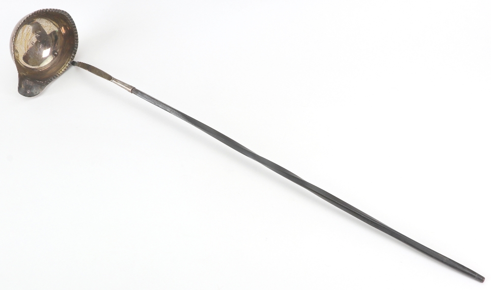 A George III silver punch ladle, makers - Image 2 of 2