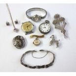 A collection of costume jewellery, and o