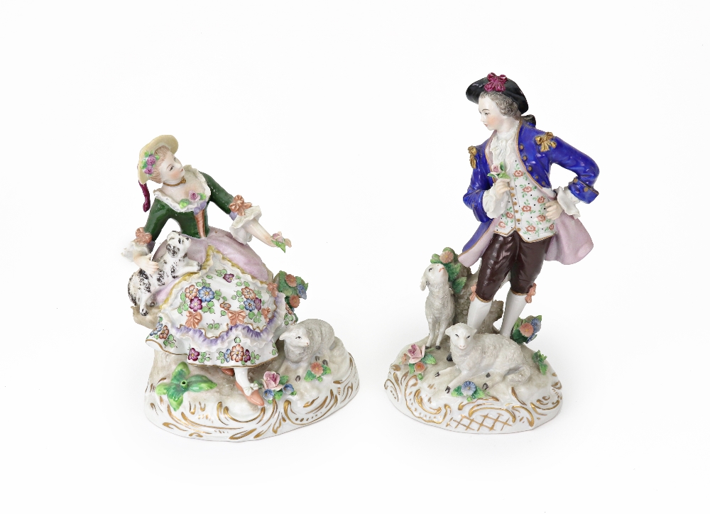 Two Sitzendorf porcelain figures, modell - Image 3 of 4