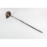 A George III silver punch ladle, makers