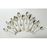 Silver table flatware,