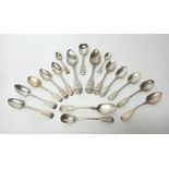 Silver table flatware,