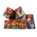 A quantity of vintage Lego system, boxed, including various set numbers; 213, 214, 217, 221, 222,