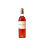 A bottle of 1968 Chateau d Yquem Sauternes, sur saluces.