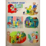 BOBBY BEAR ANNUAL (1958) - another collection of original artwork of Bobby & friends,