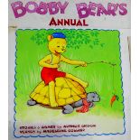 BOBBY BEAR ANNUAL (1953) - a considerable quantity of original artwork for this yearly publication,