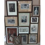 A group of assorted prints and photographs relating to the British Royal Family, (qty).
