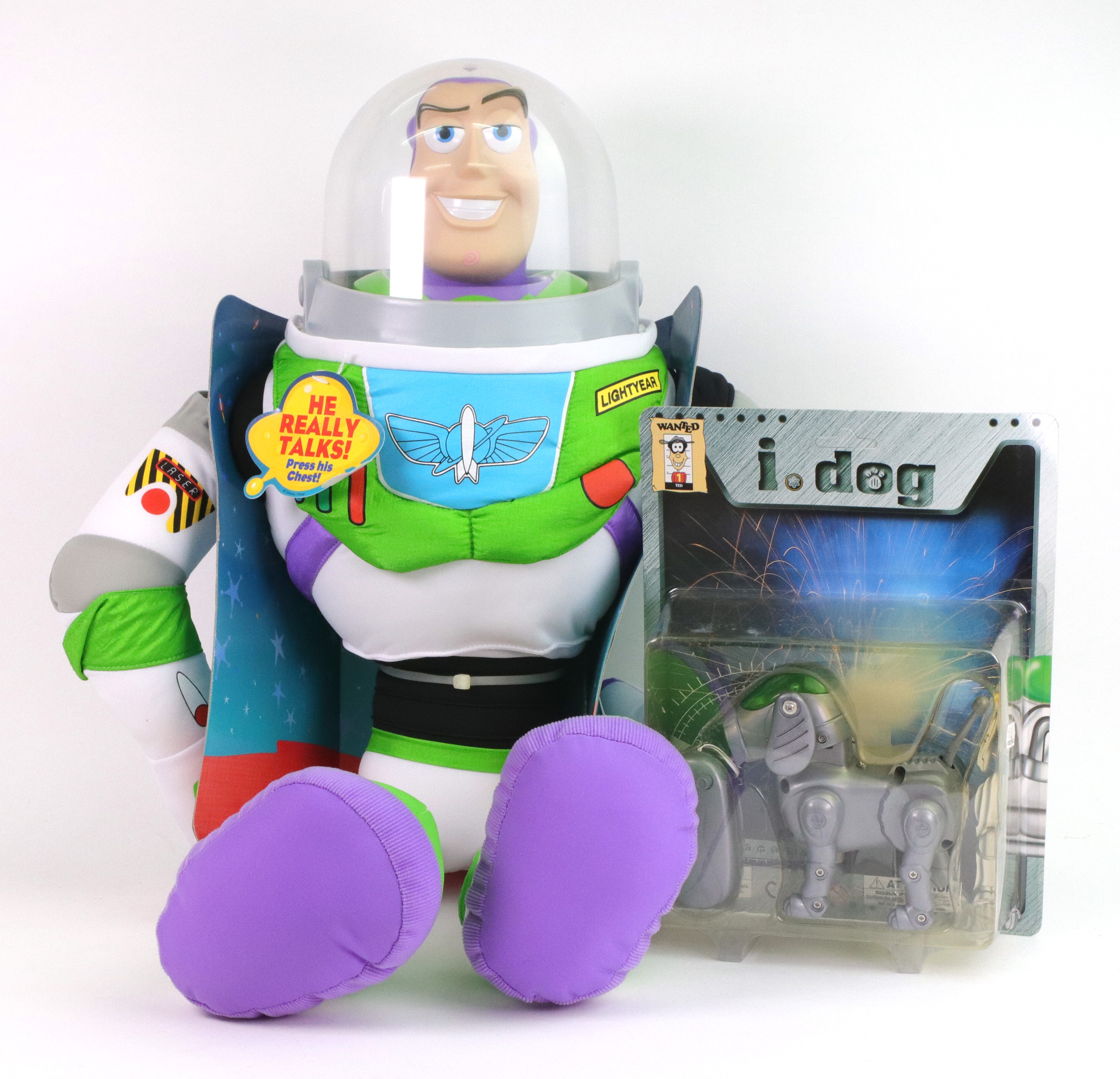 A Mattel Jumbo Talking Buzz Lightyear, 6