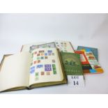 A collection of school boy stamp albums est: £25-£45 (A3)