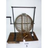 An old Bingo wheel and brass Gyroscope est: £30-£50 (A1)