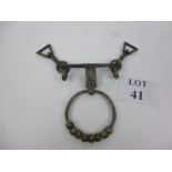 A Middle eastern horse's bit or part harness est: £30-£50 (A2)