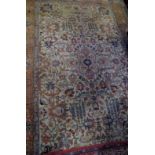 A 20c Persian carpet on cream ground (sl