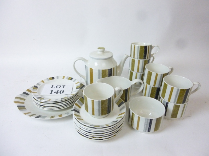 A Midwinter tea set shape designed by t