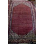 An early 20c Persian carpet (200 x 130 c