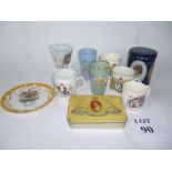 Royal Commemorative items to include a Coronation tin est: £20-£30 (B22)