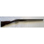 William Ford (British London maker) 12 bore hammer shotgun with side lock and damascus 28" barrels