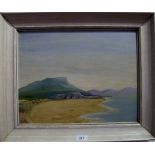 A mid 20c oil on board Sligo Ireland (35 x 45 cm approx) est: £50-£80