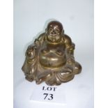 A large brass Buddha est: £30-£50 (K2)