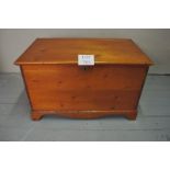 A 19c pine trunk in clean condition est: £50-£80