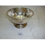 An Arts & Crafts design silver rose bowl