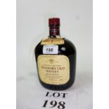 A bottle of Japanese Suntory Old Whisky