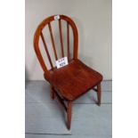 A small country early 20c child's chair