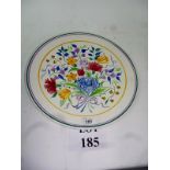 A Poole pottery hand painted charger est