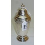 A silver sugar caster London 1972 est: £