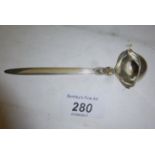 A Georg Jensen silver ladle est: £50-£80