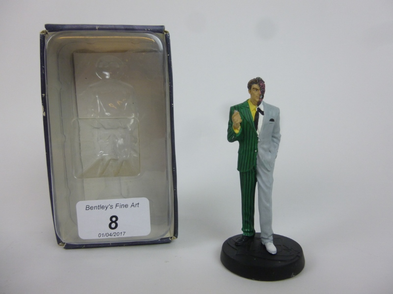 A boxed die cast figurine 'Two Face' DC Comics est: £10-£20 (N1)