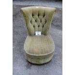 A 1930's Maple's Chiddingstone bedroom chair est: £40-£60