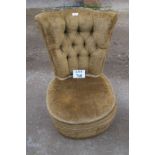 A 1930's Maple's Chiddingstone bedroom chair est: £40-£60