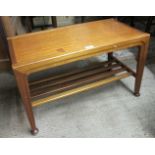 A 1970's Remploy magazine table est: £20-£30