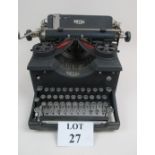 A 1940's Royal typewriter est: £25-£45 (A4)