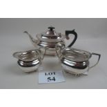 A good quality plated four piece Mappin and Webb tea set est: £50-£80 (D2)