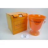 A boxed Veure Cliquot Champagne bucket est: £20-£30 (A2)