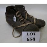 A pair of old rugby boots est: £15-£30 (