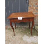 A c1900 mahogany ladies vanity table wit