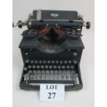 A 1940's Royal typewriter est: £25-£45 (